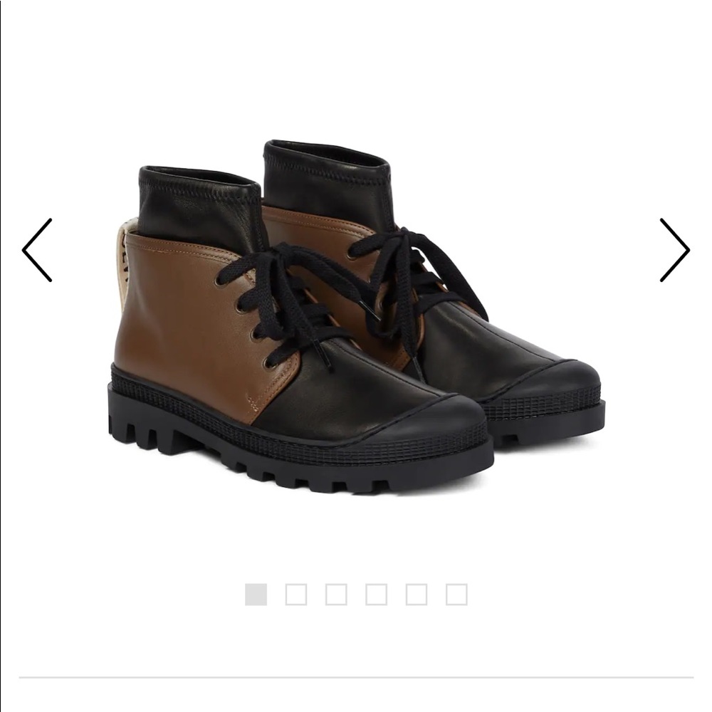 Loewe layered combat boots (7/37)